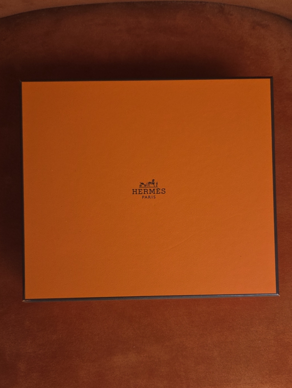 Hermes Orange Box with Measuring Tape